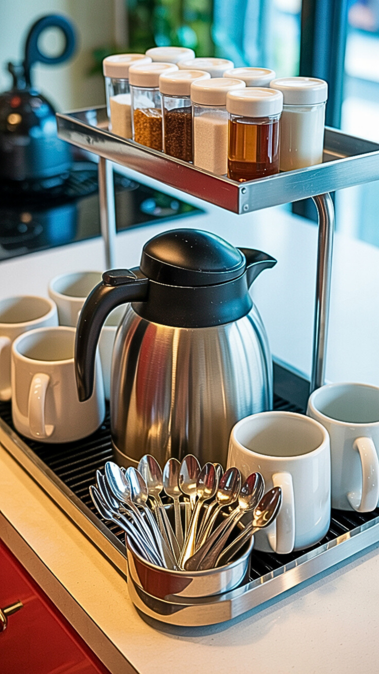 Coffee Bar Ideas Kitchen Counter