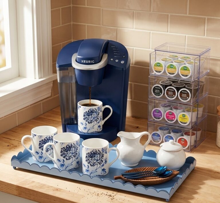 Keurig Coffee Station on Counter