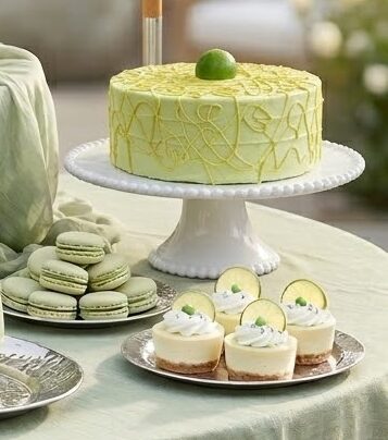 Sage Green Wedding Dessert Bar