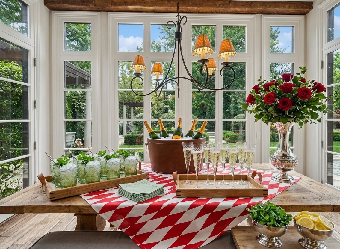 Kentucky Derby Mint Julep Bar