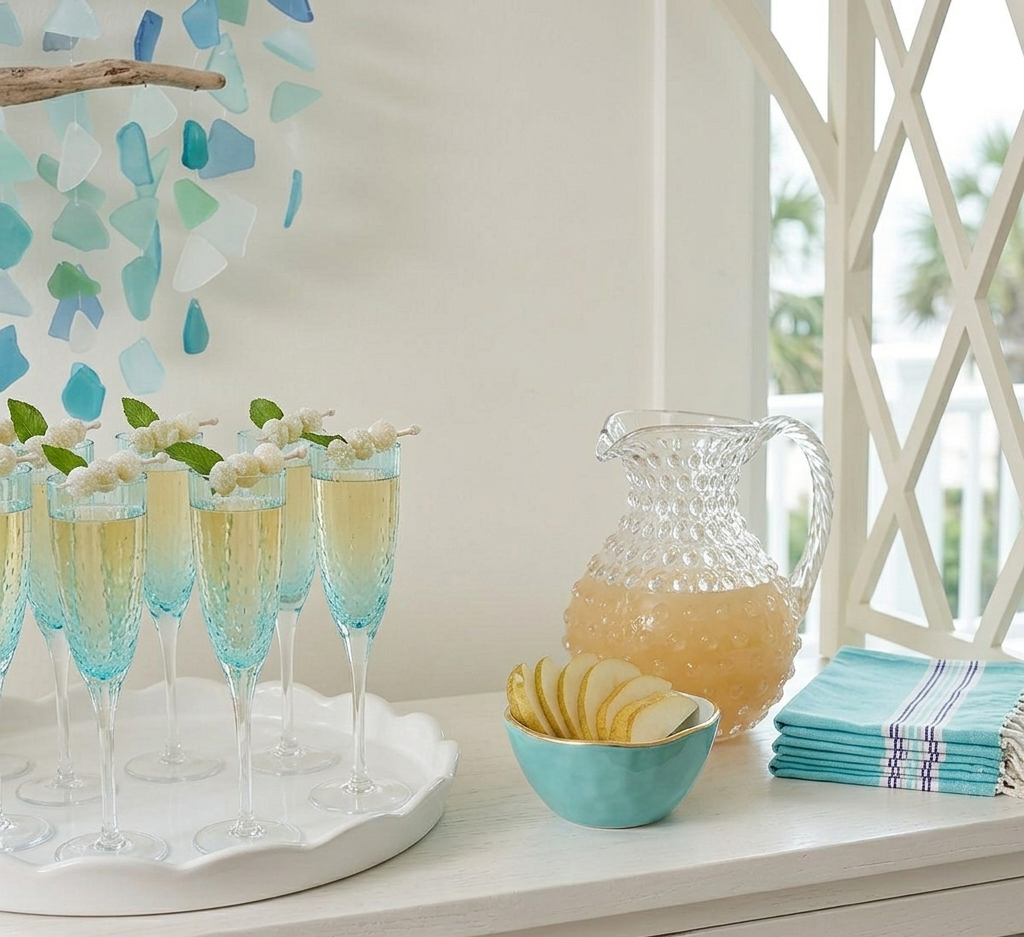 Sea Glass Mimosa Bar